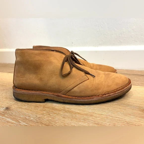 ASTORFLEX GREENFLEX CHUKKA BOOTS DARKCHESTNUT NUBUCK BROWN SHOES SIZE 11 ITALY